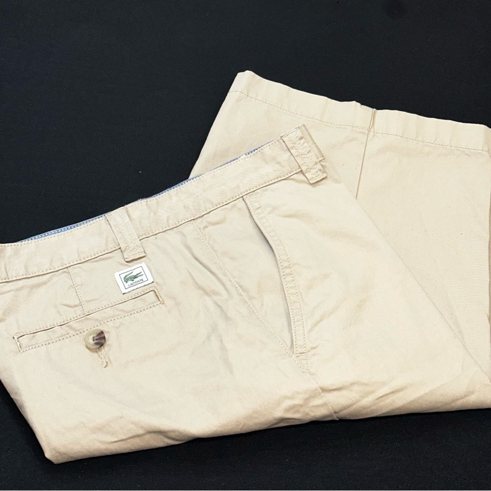 Lacoste Boy Khaki Shorts - Picture 2 of 3